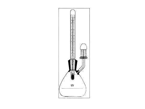 Witeg Pycnometer With Thermometer 10 ml