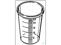 Witeg Small Beaker for Teaking Medicine PP Nature