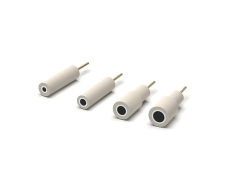 Working Disk Electrode - PEEK Body 6 MM Dia., 20 MM Long, Electrochemical Products, Redox.me, MSE Supplies