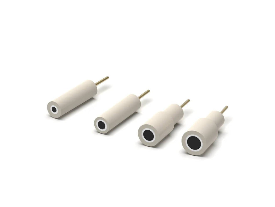 Working Disk Electrode - PEEK Body 6 MM Dia., 20 MM Long, Electrochemical Products, Redox.me, MSE Supplies