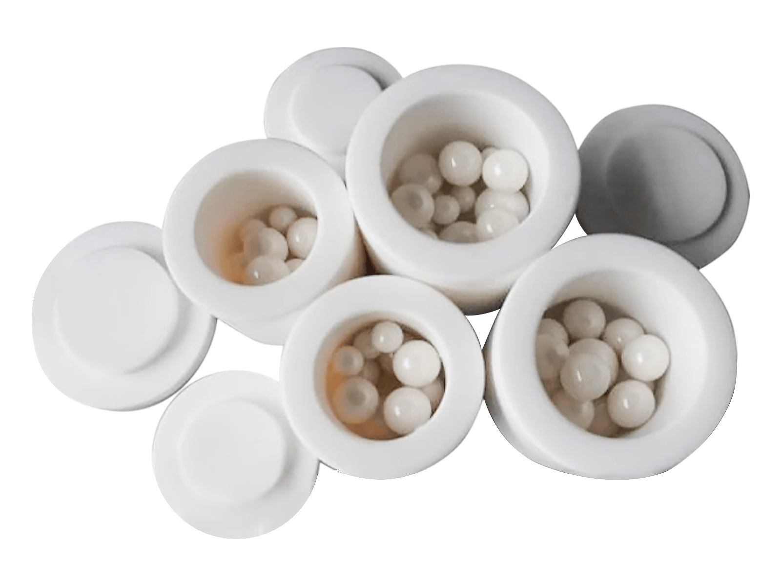 MSE PRO 2L (2,000 ml) Y-Stabilized Zirconia Milling Jar for Planetary Mills, Milling Jars, MSE Supplies LLC, MSE Supplies