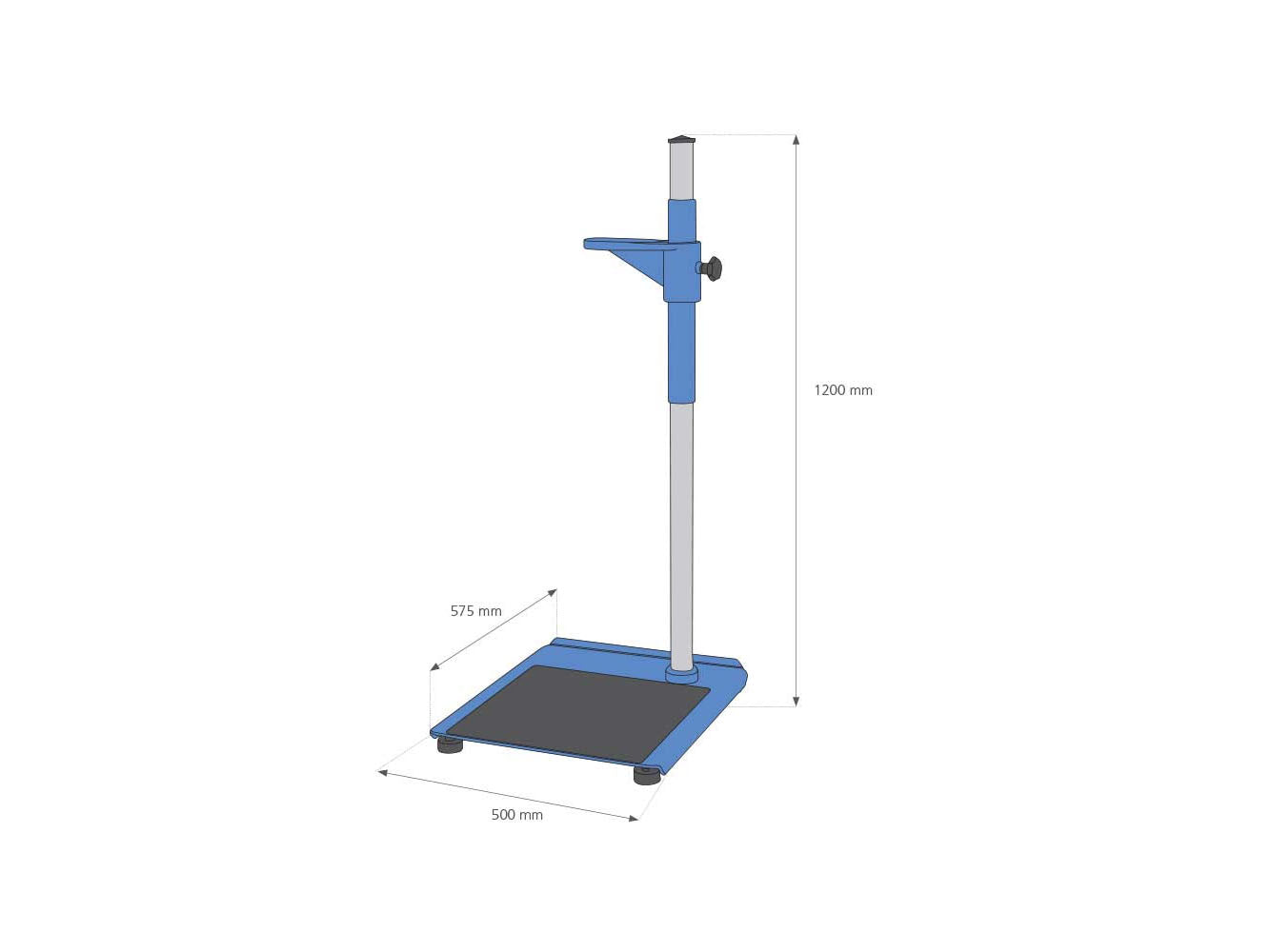IKA T 653 Telescopic Stand for T 65 Digital Dispenser, Homogenizers and Disintegrators, IKA, MSE Supplies