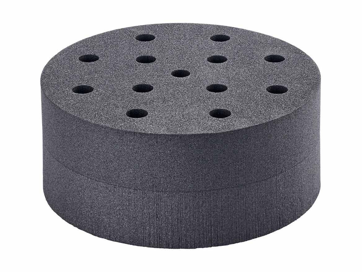 IKA VG 3.33 Vortex 3 Shaker, Test tube insert, for 12 reagent Glasses, 12mm, Vortex Mixers and Rotary Mixers, IKA, MSE Supplies