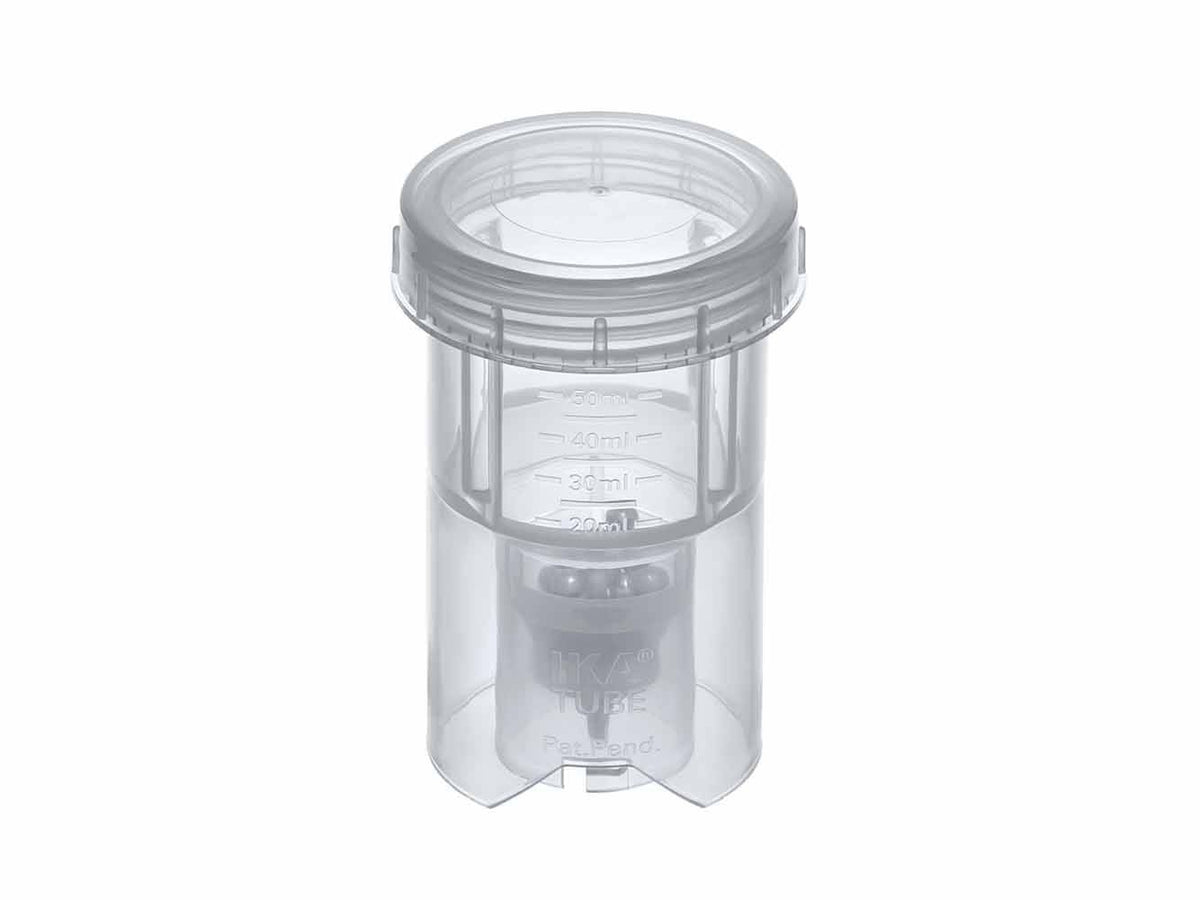 IKA BMT-50-S Tube for Grinding with Stainless Steel Balls for Dispersers, Homogenizers and Disintegrators, IKA, MSE Supplies