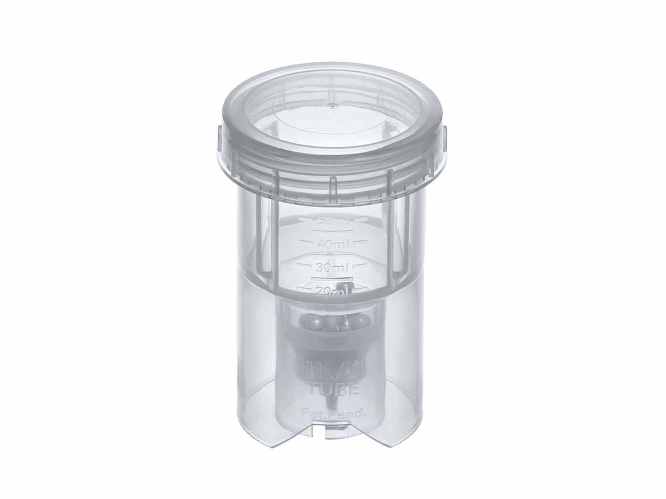 IKA BMT-50-S Tube for Grinding with Stainless Steel Balls for Dispersers, Homogenizers and Disintegrators, IKA, MSE Supplies