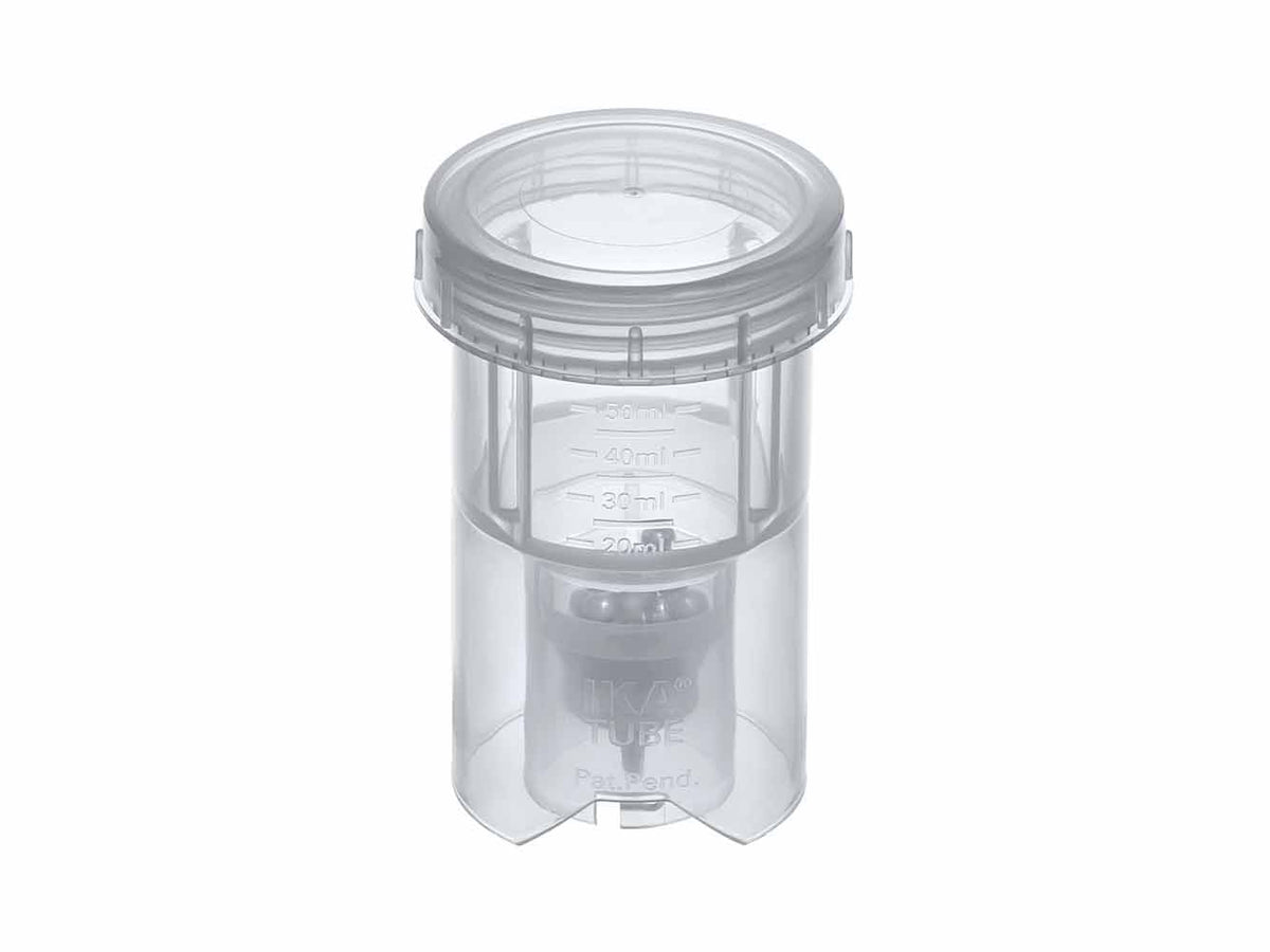 IKA BMT-50-G Tube for Grinding with Glass Balls for Dispersers, Homogenizers and Disintegrators, IKA, MSE Supplies