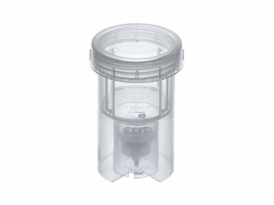 IKA BMT-50-G Tube for Grinding with Glass Balls for Dispersers, Homogenizers and Disintegrators, IKA, MSE Supplies