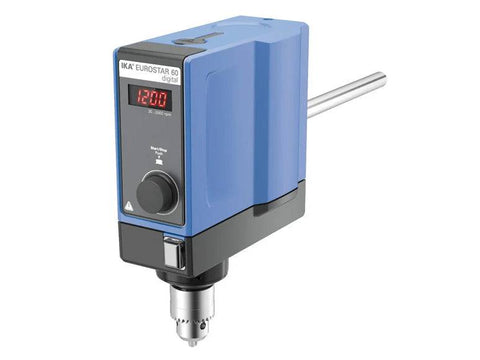 IKA EUROSTAR 60 Digital Overhead Stirrers (40 L, 2000 rpm), Stirrers, IKA, MSE Supplies