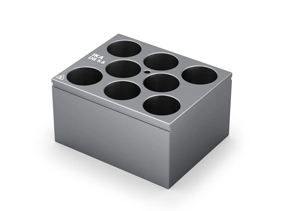 IKA DB 5.6 Single Block for Use with 23 mm Vials, Liquid Handling, IKA, MSE Supplies