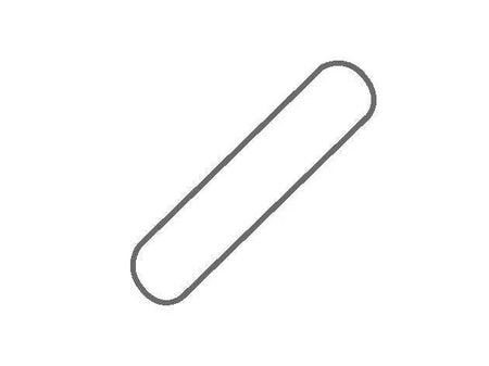 IKA IKAFLON 25 Glass Round Magnetic Stirring Bar (6mm Dia. x 25mm, 5 pcs), Stirrers, IKA, MSE Supplies