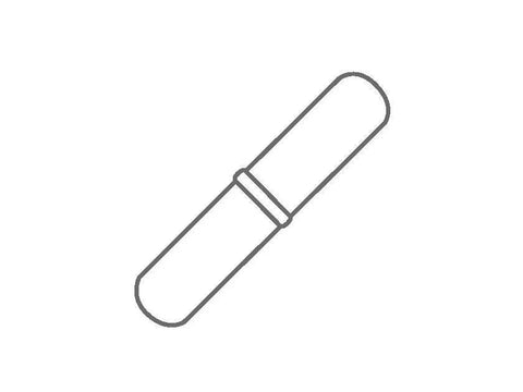 IKA IKAFLON 40 Slide Round Magnetic Stirring Bar (8mm Dia. x 40mm, 5 pcs), Stirrers, IKA, MSE Supplies