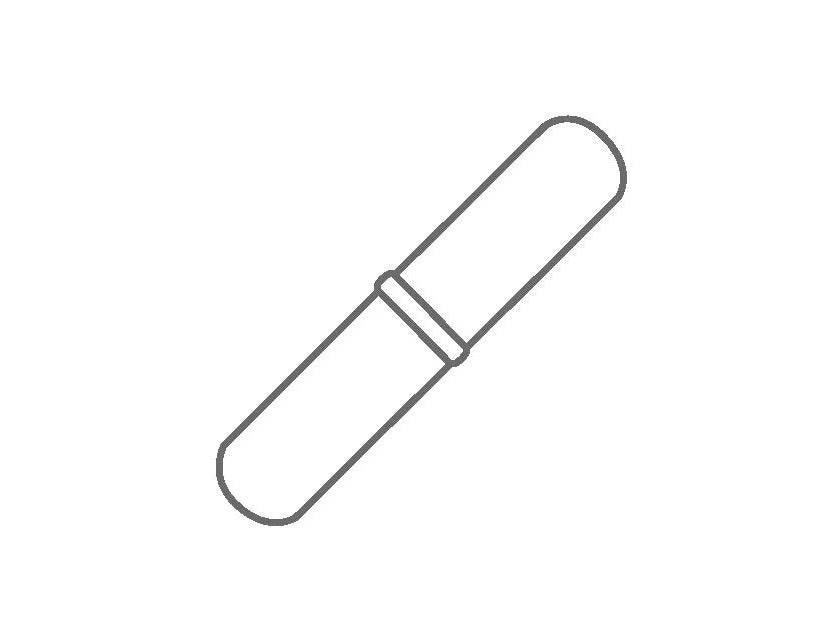 IKA IKAFLON 50 Slide Round Magnetic Stirring Bar (8mm Dia. x 50mm, 5 pcs), Stirrers, IKA, MSE Supplies