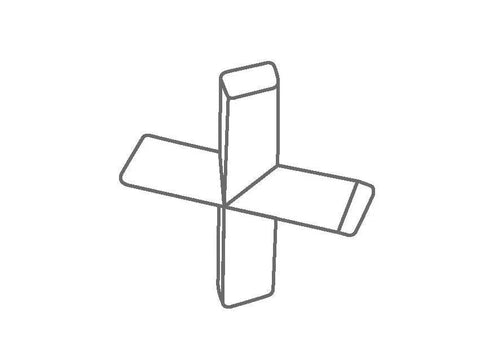 IKA IKAFLON 25 cross (5 pcs.) Magnetic Stirrers, Stirrers, IKA, MSE Supplies