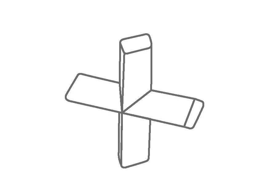 IKA IKAFLON 38 Cross Magnetic Stirring Bar (38mm Dia. x 38mm, 5 pcs), Stirrers, IKA, MSE Supplies