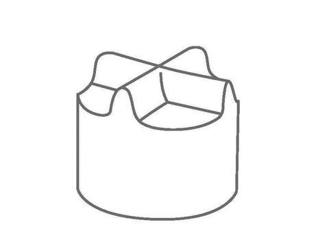 IKA IKAFLON 9 Crown Magnetic Stirring Bar (6mm Dia. x 9mm, 5 pcs), Stirrers, IKA, MSE Supplies