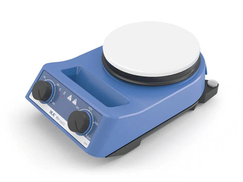 IKA RH Basic White Magnetic Stirrers (2000rpm, 320°C), Stirrers, IKA, MSE Supplies