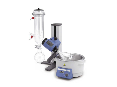 IKA RV 3 with Dry Ice Condenser, Coated Rotary Evaporators (300 rpm, 99°C), Rotary Evaporators, IKA, MSE Supplies