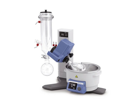 IKA RV 8 with Dry Ice Condenser, Coated Rotary Evaporators (300 rpm, 180°C), Rotary Evaporators, IKA, MSE Supplies