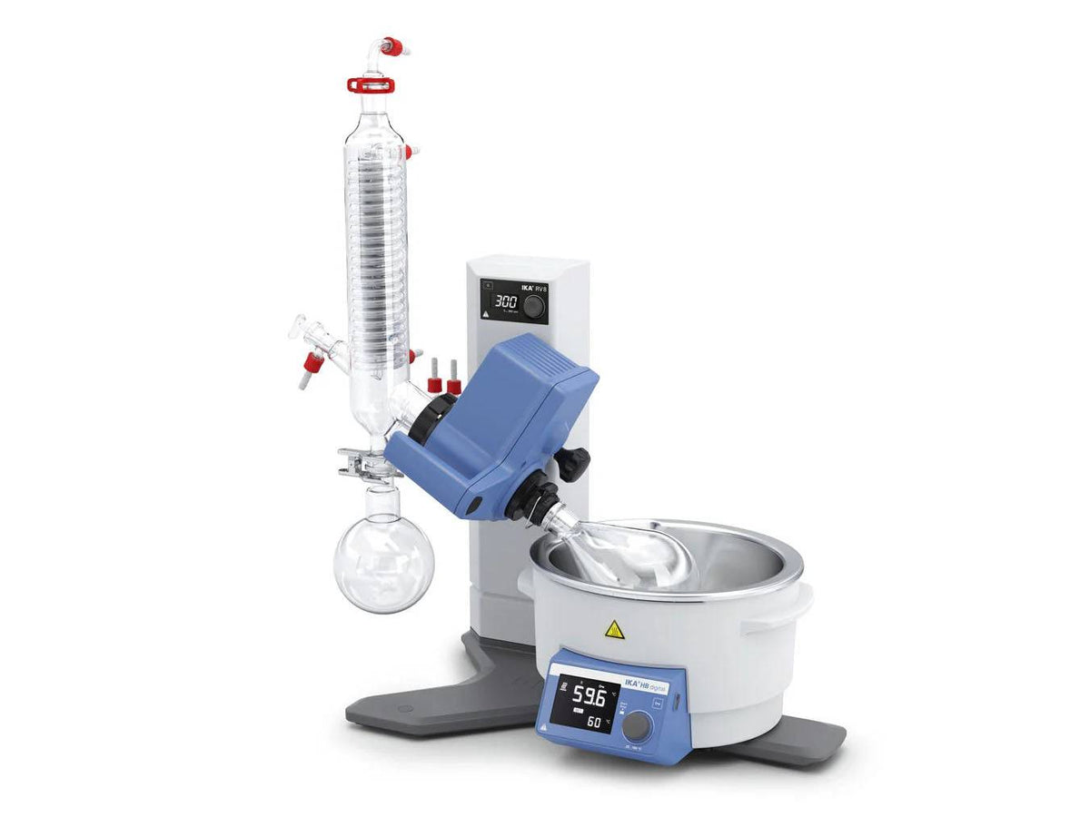 IKA RV 8 V Rotary Evaporators (300 rpm, 180 °C), Rotary Evaporators, IKA, MSE Supplies
