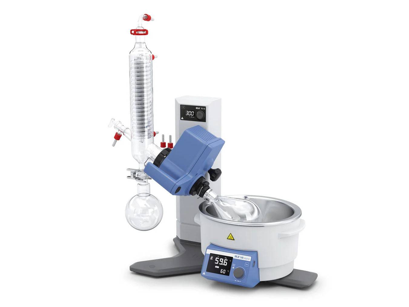 IKA RV 8 V Rotary Evaporators (300 rpm, 180 °C), Rotary Evaporators, IKA, MSE Supplies