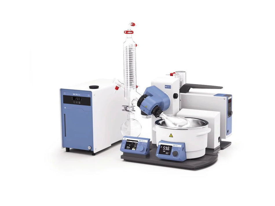 IKA RV 10 Auto Pro V-C Complete Rotary Evaporators (280 rpm, 180°C), Rotary Evaporators, IKA, MSE Supplies