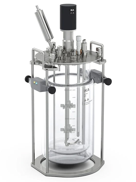 IKA HABITAT Ferment dw 5 Bioreactors (1500 rpm, 5°C), Cell Culture, IKA, MSE Supplies