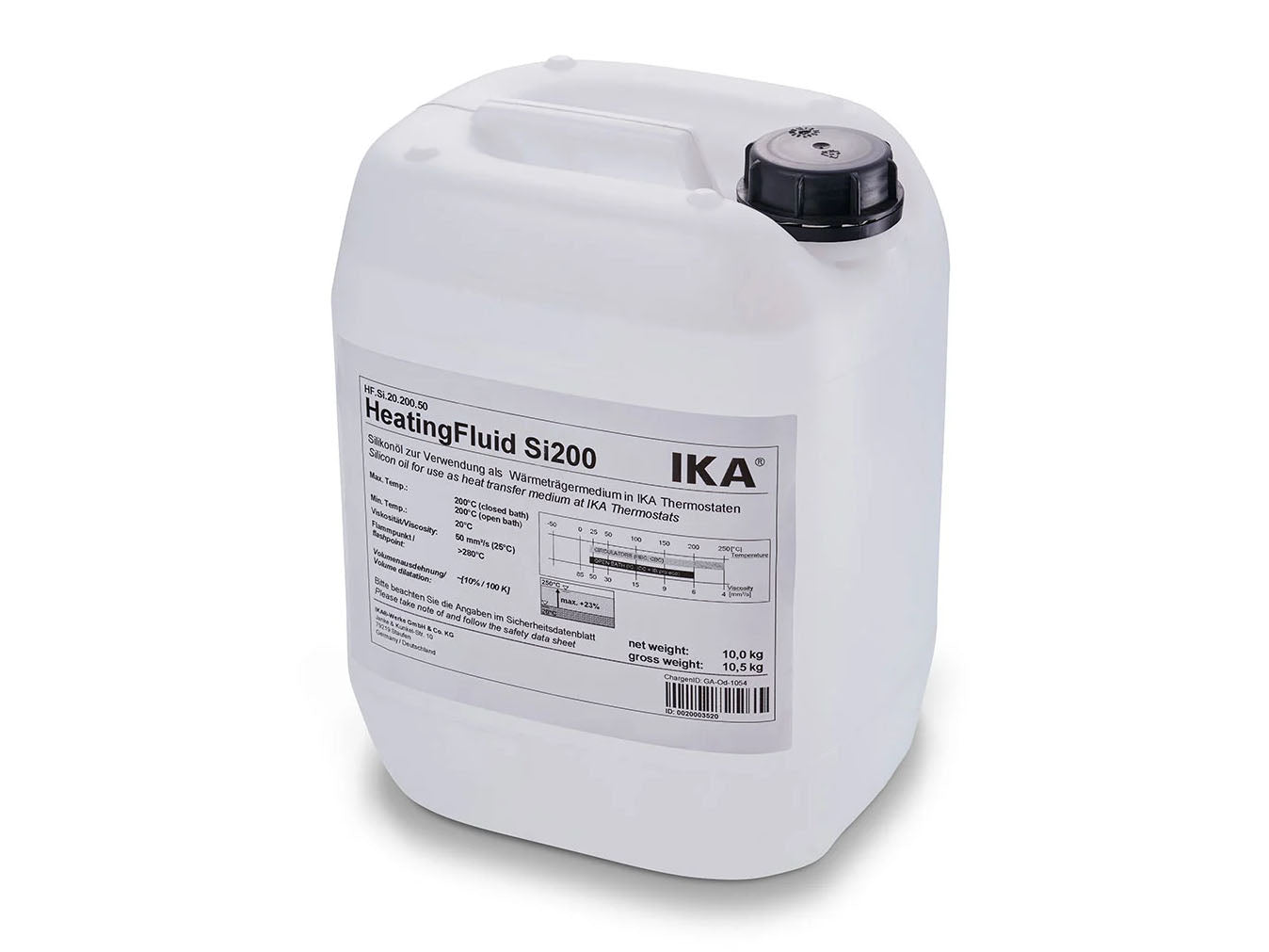 IKA HF.Si.20.200.50 Synthesis Heating Fluid, Temperature Control Systems, IKA, MSE Supplies