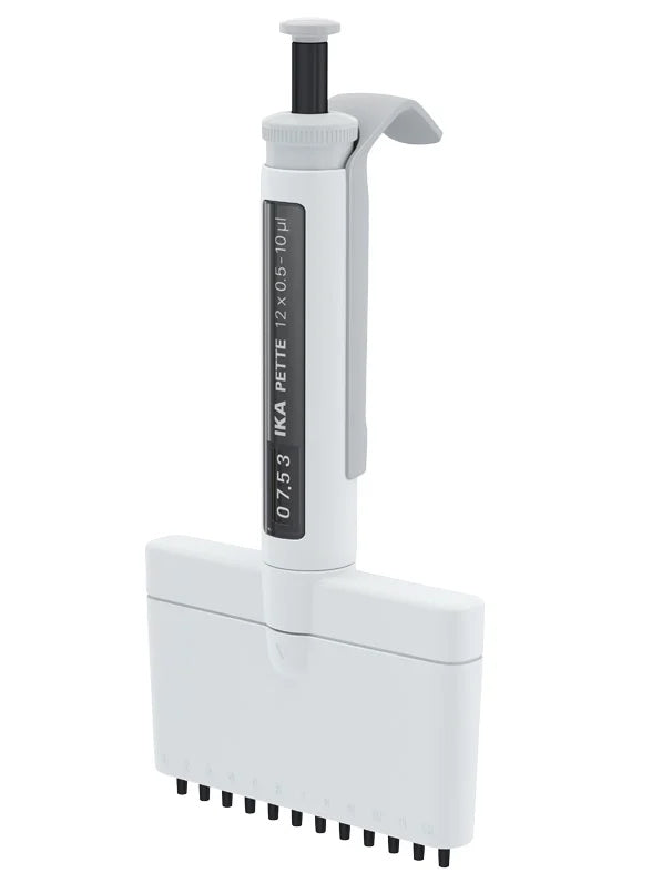 IKA PETTE Multi 12 x 0.5-10 µl Pipettes, PCR Products, IKA, MSE Supplies
