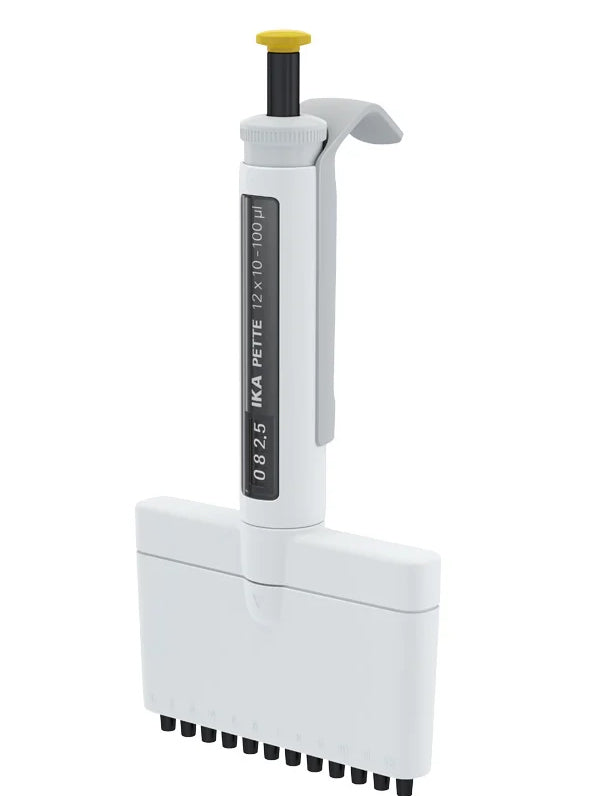IKA PETTE Multi 12 x 10-100 µl Pipettes, Liquid Handling, IKA, MSE Supplies