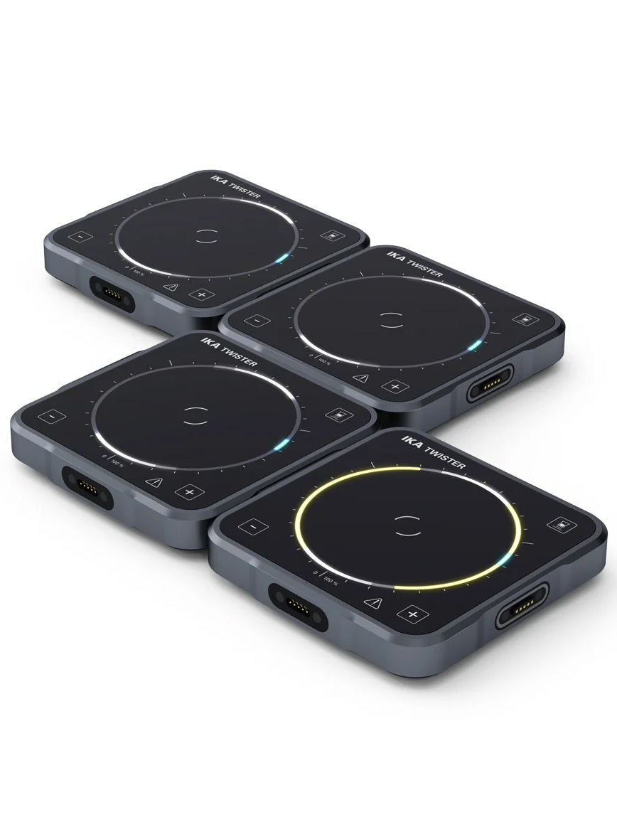 IKA Twister Set 4 Magnetic Stirrers (3000 rpm), Stirrers, IKA, MSE Supplies