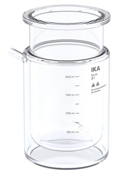 IKA HA.gv.dw.2 Glass Vessel, Double-Wall Bioreactors, Cell Culture, IKA, MSE Supplies