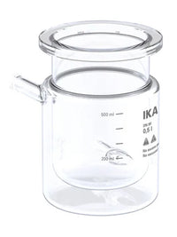 IKA HA.gv.dw.0.5 Glass Vessel, Double-Wall Bioreactors - MSE Supplies LLC