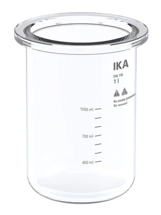 IKA HA.gv.sw.1 Glass Vessel, Single-Wall Bioreactors - MSE Supplies LLC