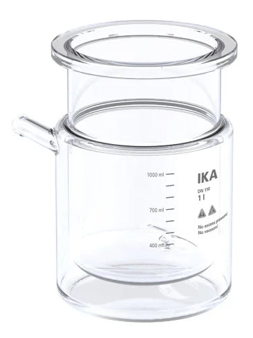 IKA HA.gv.dw.1 Glass Vessel, Double-Wall Bioreactors, Cell Culture, IKA, MSE Supplies