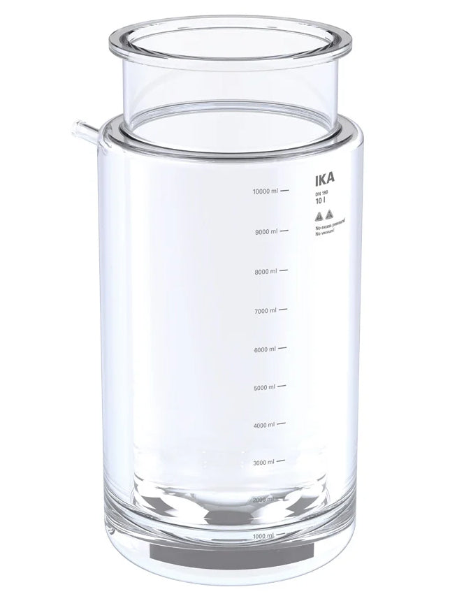 IKA HA.gv.dw.10 Glass Vessel, Double-Wall Bioreactors, Cell Culture, IKA, MSE Supplies
