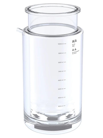 IKA HA.gv.dw.10 Glass Vessel, Double-Wall Bioreactors - MSE Supplies LLC
