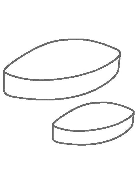 IKA IKAFLON 25 Power Ellipse (5 pcs.) Magnetic Stirrers, Stirrers, IKA, MSE Supplies