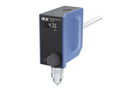 IKA MICROSTAR 30 Digital Overhead Stirrers (20 L, 500 rpm), Stirrers, IKA, MSE Supplies