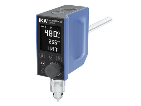 IKA MICROSTAR 30 Control Overhead Stirrers (20 L, 500 rpm), Stirrers, IKA, MSE Supplies