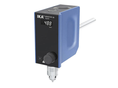 IKA MINISTAR 80 Digital Overhead Stirrers (50 L, 500 rpm), Stirrers, IKA, MSE Supplies