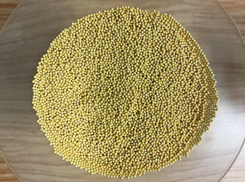 1.4-1.6 mm Ceria Stabilized Zirconia Beads Milling Media, 1 kg - MSE Supplies LLC
