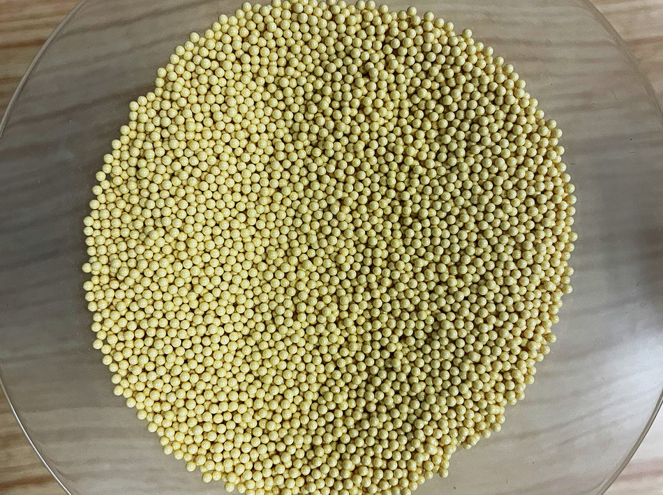 SiLibeads® 1.6-1.8 mm Ceria Stabilized Zirconia Beads Milling Media, 1 kg, Milling Media, JinKun SiLi, MSE Supplies