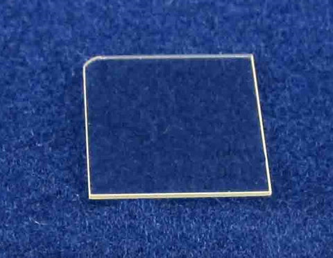 10 mm x 10.5 mm Fe-Doped Semi-Insulating Gallium Nitride Single Crystal C Plane (0001),  MSE Supplies