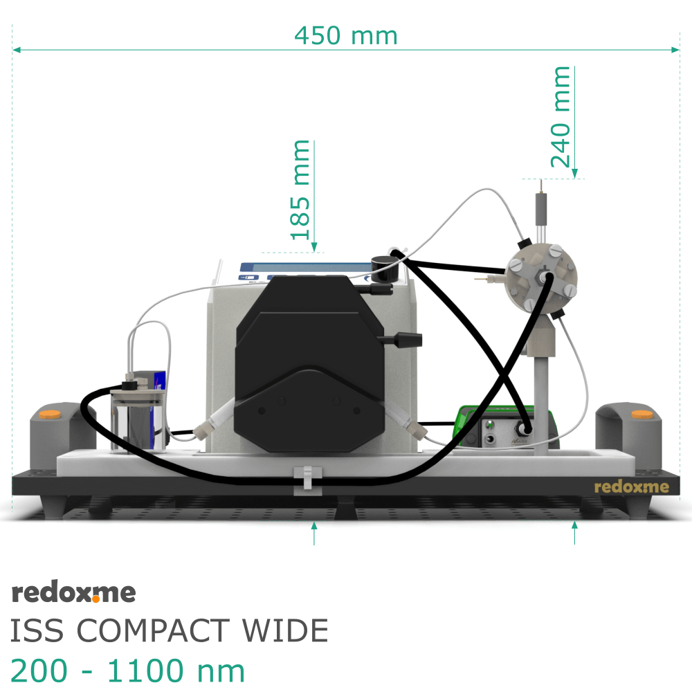 ISS Compact Wide - Integrated Spectrochemical System Compact Wide, Electrochemical Products, Redox.me, MSE Supplies
