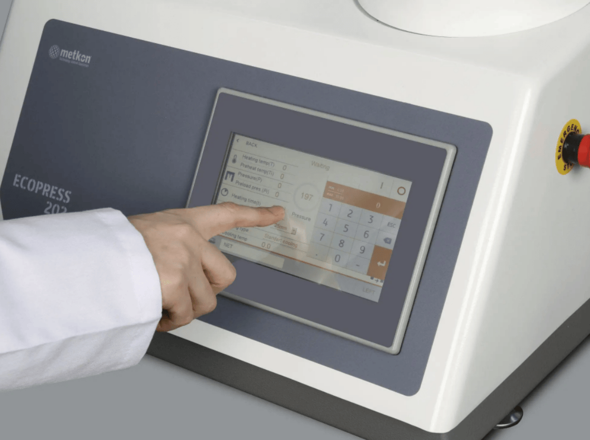 Metkon Automatic Mounting Press ECOPRESS 102/202, Metallographic Machines, Metkon Instruments, MSE Supplies