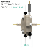 SPECTRO-ECSynth FH-CELL 1.5 and 3 mL - Spectro-Electrosynthesis Flow H-Cell 1.5 and 3 mL - MSE Supplies LLC