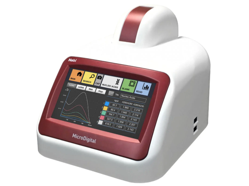 Nabi Ultraviolet-Visible (UV/Vis) Nano Spectrophotometer, Laboratory Spectrometers and Spectrophotometers, MicroDigital Co., MSE Supplies