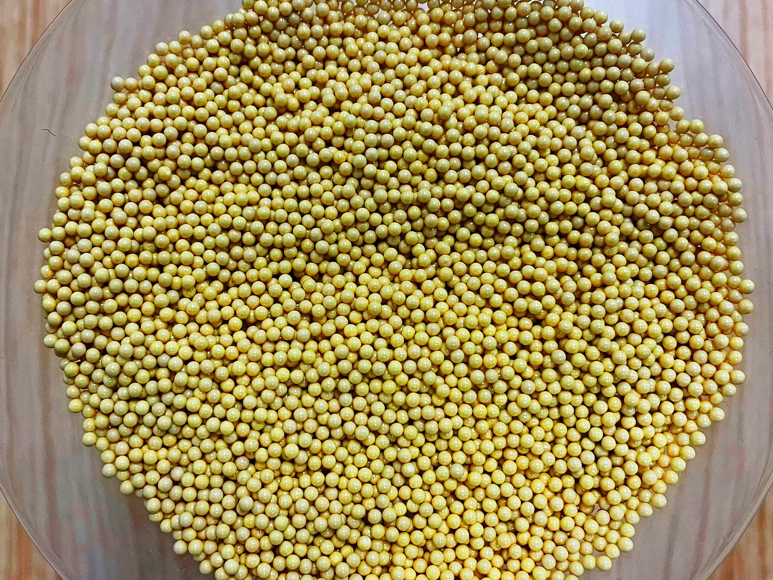 SiLibeads® 2.2-2.5 mm Ceria Stabilized Zirconia Beads Milling Media, 1 kg, Milling Media, JinKun SiLi, MSE Supplies