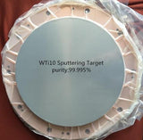 Tungsten Titanium Sputtering Target WTi,  MSE Supplies
