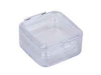 Pack of 4 Plastic Membrane Boxes (51x51x25.5 mm) for Delicate Materials Storage - MSE Supplies LLC